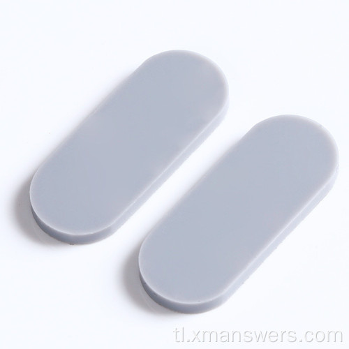 Pasadyang molded 3m backed adhesive silicone goma sheet